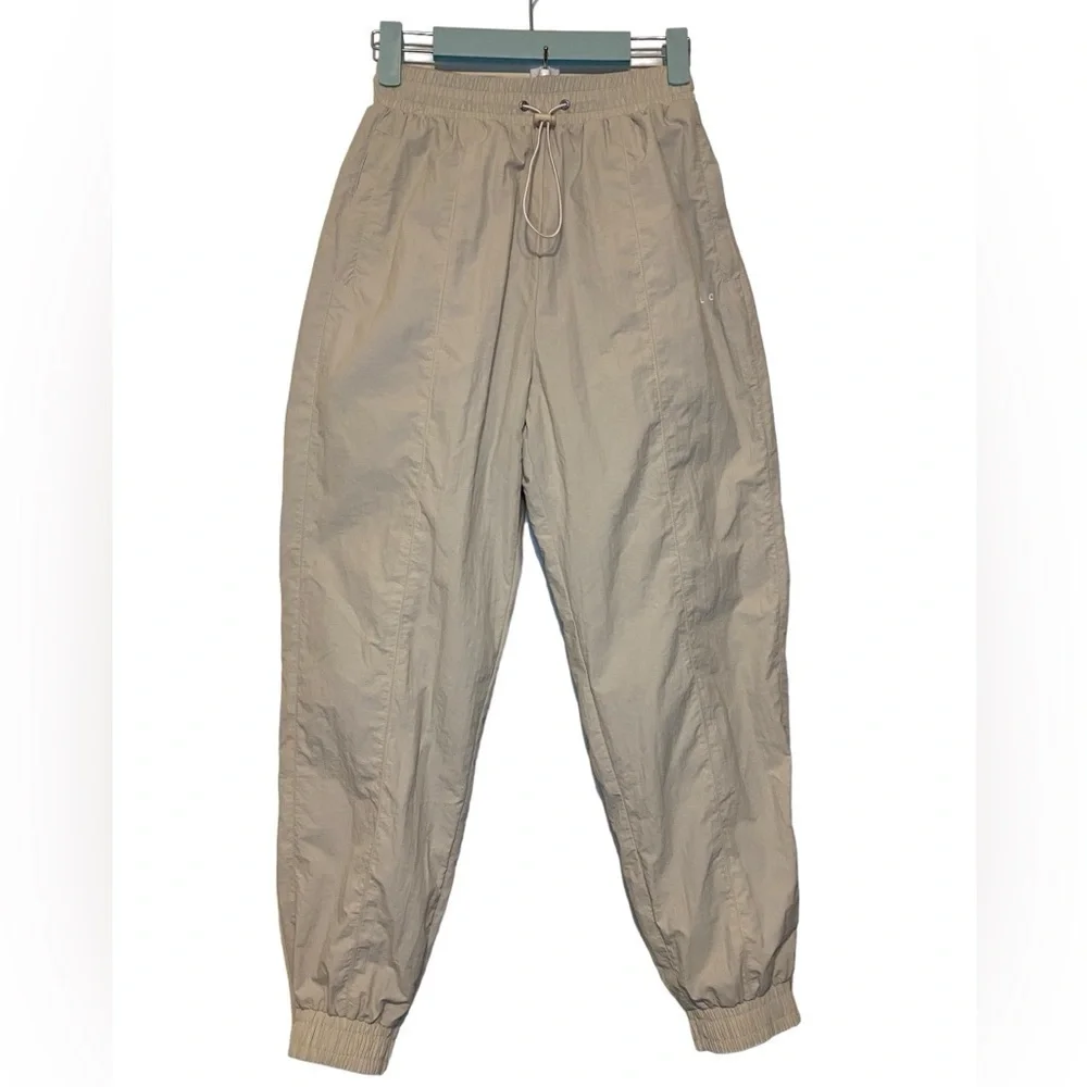 Wilo the Label Anthropologie Khaki Parachute Jogger Pants Women’s Size XS